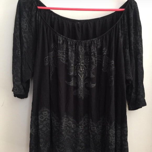 Tops - Woman Blouse with brown Tops - Woman Blouse with brown